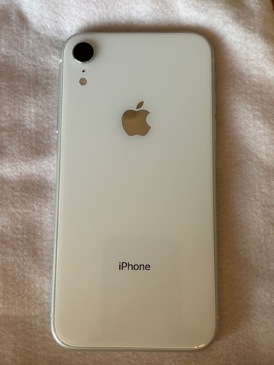 iPhone XR 64GB ホワイト 本体のみ 初期化済み