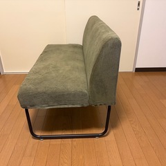 ソファ　緑　コーデュロイ
の画像
