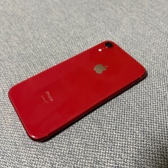 iPhoneXR【バッテリー最大容量100%】RED  64GB SiMフリーの画像