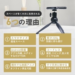 コンパクトプロジェクターの画像