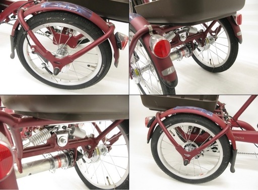 電動自転車3輪自転車BRIDGESTONE ブリヂストン FW0B49 フロンティア ラクットワゴン 電動アシスト三輪自転車