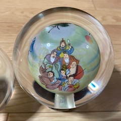 七福神水晶玉　置物の画像