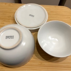 【未使用】ミスタードーナツ 陶器製丼セットの画像