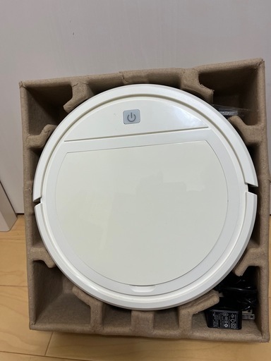 ecomo ROBOT CLEANER AIM-RC31 WT ロボットクリーナー 水拭きモップキット付