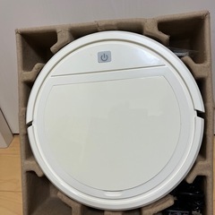 ecomo ROBOT CLEANER AIM-RC31 WT ロボットクリーナー 水拭きモップキット付の画像