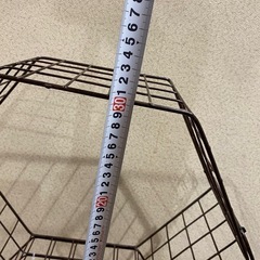 自作ワイヤネット棚の画像