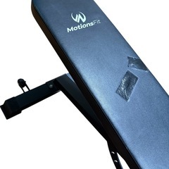 Motions fit トレーニングベンチ 可変式 ブラックの画像