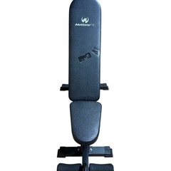 Motions fit トレーニングベンチ 可変式 ブラックの画像