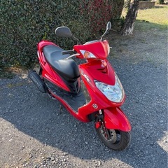 1243.ヤマハ　シグナスX SR 2型　低走行　小型　125cc バイク 車体　埼玉の画像