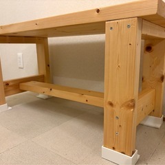 2×4 　ハンドメイド　ベンチの画像