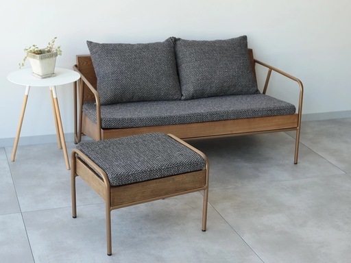 【美品】ミツヨシ RAGLAN SOFA 2P 2人掛けソファ 北欧風 