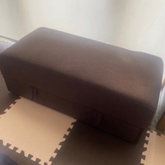 寝椅子付きリクライニングソファ　ソファベッドの画像