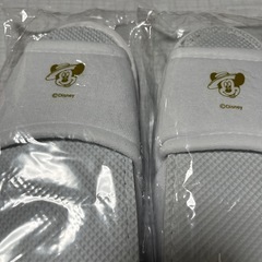 未使用　ディズニーホテル　スリッパ　の画像