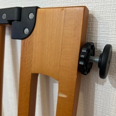 【木製ベビーゲート】即簡単とりつけ♪階段安全ゲート♪ペットゲートにもの画像