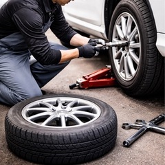 格安でタイヤ交換します