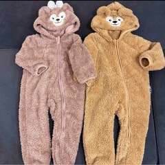 ダッフィー シェリーメイ 着ぐるみ 90cm 公式の画像