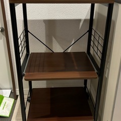 ニトリ　電子レンジラックの画像