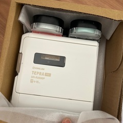 新品同様　KING JIM SR-R2500P ラベルプリンターの画像