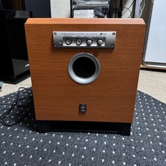 サブウーファー 木目調の画像