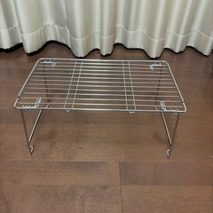 折りたたみ式　キッチンラック　2個の画像