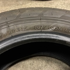 YOKOHAMA 195/80R15 107/105N LT 4本 ハイエースキャラバンの画像