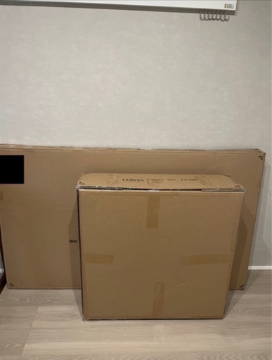 【値下げしました✨早い者勝ち　新品未開封】LOWYA ダイニングテーブル 140｜PCデスク・ダイニングテーブルにも◎】