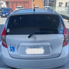 平成27年ノート　車検ほぼ満タン2年2028年3月29日まで　低走行36000キロ　不具合なし絶好調　スマートキー2個　乗って帰れますの画像