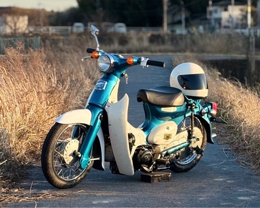 【激レア】ホンダ リトルカブ 50周年記念 fi ノーサス 実働 愛知 原付