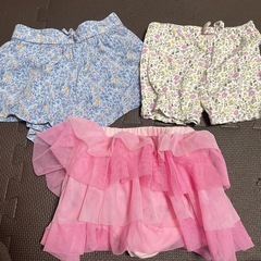 ベビー服　90 女の子　夏　半袖の画像