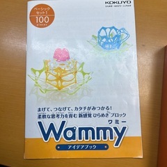 知育玩具 ワミー（Wammy）ベーシックセット1 100ピース（アイデアブック付）の画像