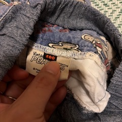 スヌーピーセット　子供服の画像