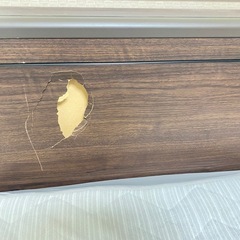 訳あり　シングルベッドフレームの画像