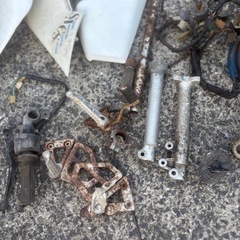 スズキ Gag50 ギャグ50 部品取り エンジン テールカウルの画像