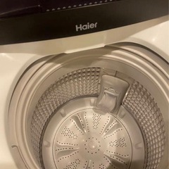 haier全自動洗濯機 5.5kg の画像