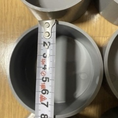 塩ビ VU継手 キャップ まとめて10個！  の画像