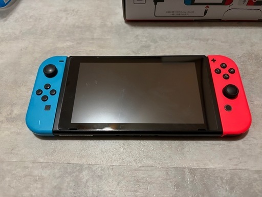 先着順【新型】Nintendo Switch 本体 箱・付属品セット