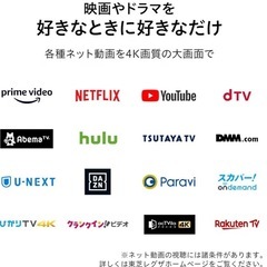 4Kテレビ東芝 REGZA 43M530X [43インチ] の画像