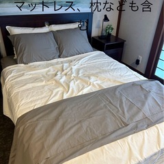 【★未使用★】IKEA ダブルベッドの画像