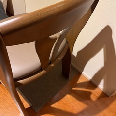 ダイニングチェア　二脚の画像