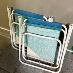 折りたたみビーチチェアの画像