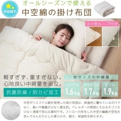 【未使用】シングル布団セットの画像