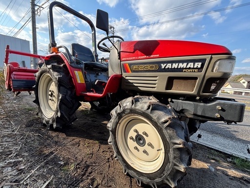 ヤンマー トラクター F230 ディーゼル 23馬力785時間　4WD ヤンマー トラクター F230 ディーゼル 23馬力785時間 4WD 【公式通販】