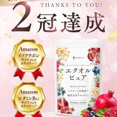 【2個セット】エクオルピュア 30日分 エクオール 乳酸菌 100mgの画像