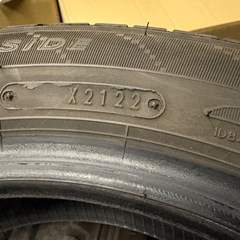 ダンロップ 155/65R14 4本 夏タイヤ中古の画像