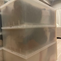 無印　ポリプロピレン衣装ケースの画像