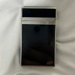 S.T. Dupont デュポンライン2ブラック、シルバー 着火未確認 火花OKの画像