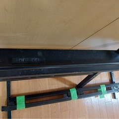 シングルベッドフレームとマットレスセットの画像