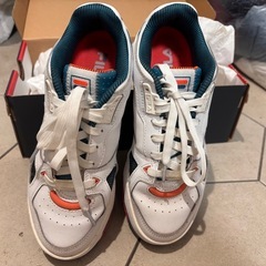 FILA TERATACH 600 ホワイト/グリーンの画像