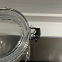 MUJI ソーダガラス密封ビンの画像