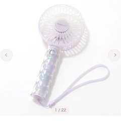 Francfranc 2026年モデル フレハンディファン ジェルキルト　パープルの画像